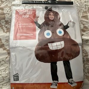 Inflatable poop costume